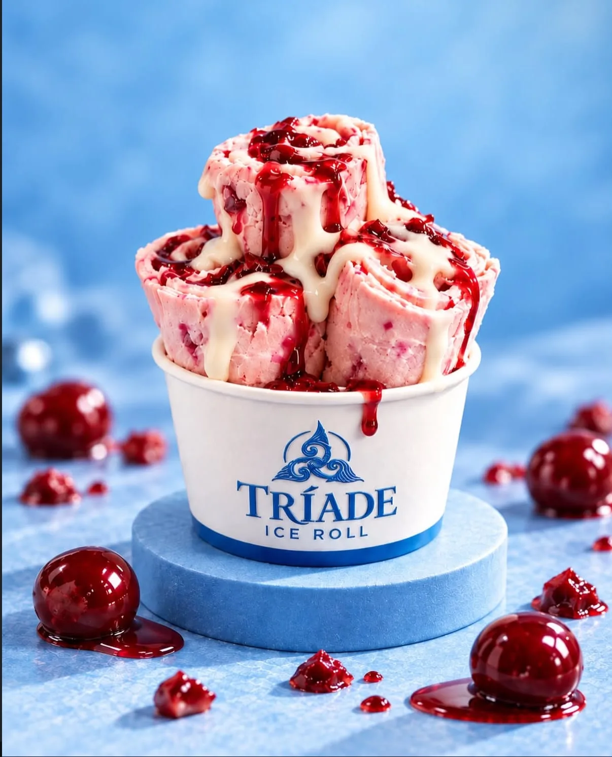 Sorvete Ice Roll